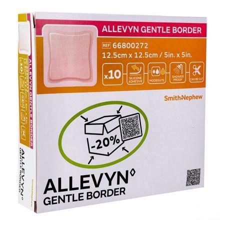 Allevyn Gentle Border Ster 12,5x12,5cm 10 66800272  -  Smith Nephew