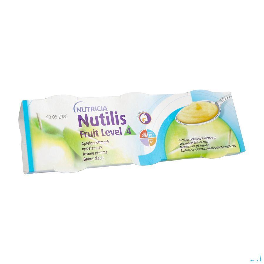 Nutilis Fruit Stage 3 Appel 3x150 gr  -  Nutricia