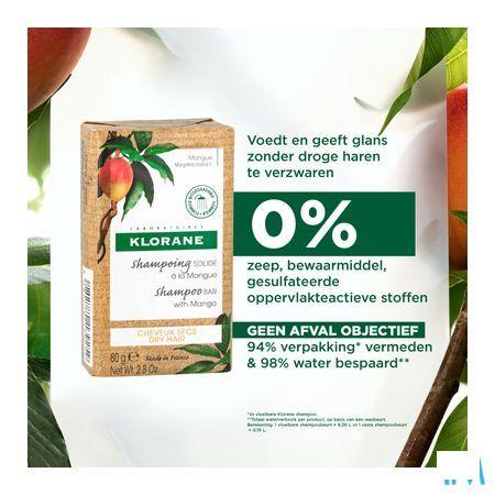 Klorane Capilaire Shampoo Solid Mango 80G