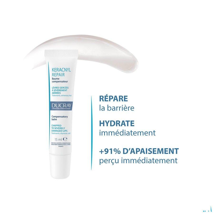 Ducray Keracnyl Repair Baume Levres 15 ml