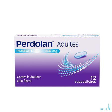 Perdolan Suppo Ad 12x500 mg