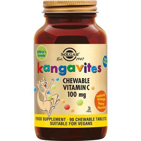 Solgar Kangavites Chew. Vit.c kauwtablettenet 90x100 mg  -  Solgar Vitamins