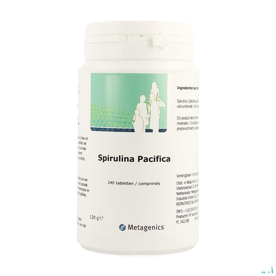 Spirulina Pacifica Comprimes 240x500 mg  -  Metagenics
