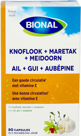 Bional Look-maretak-meidoorn-vit E Capsule 80  -  Ocebio