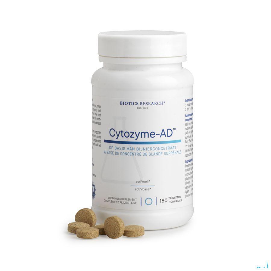 Biotics Cytozyme-AD 180 comprimés  -  Energetica Natura