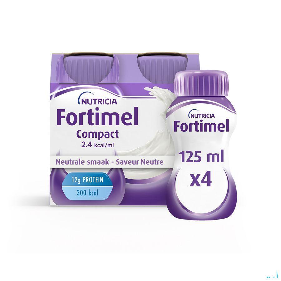 Fortimel Compact 2.4Kcal Neutraal 4X125 ml