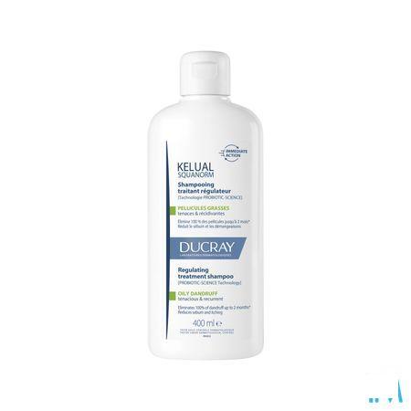 Ducray Kelual Squanorm Shampoo Vette Schilfers 400 ml