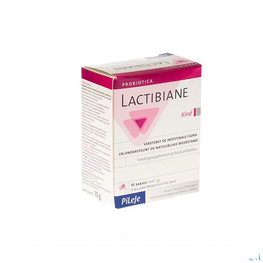 Lactibiane Kind Zakje 10x1 gr  -  Pileje