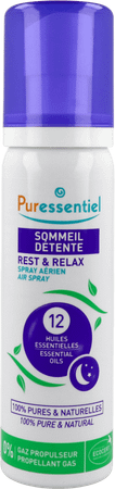 Puressentiel Sommeil Detente Spray 12 Huile Essentielle 75 ml  -  Puressentiel