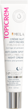 Topicrem Mela Nachtcreme Zachte Schil 40 ml