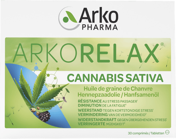 Arkorelax Stress Control Cannabis Sativa Comp 30
