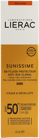 Lierac Sunissime Baby Fluid Dore Visage Ip50 Tb 40 ml