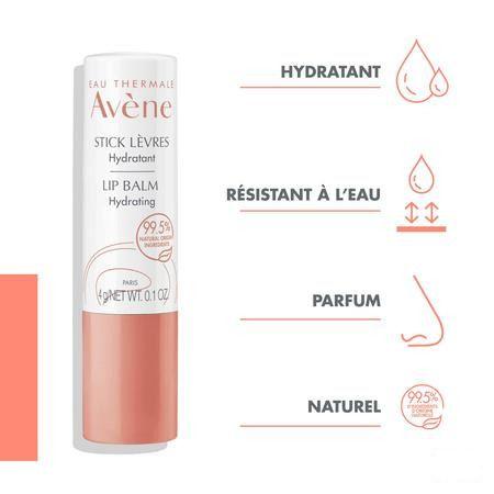 Avene Les Essentiels Hydraterende Lipstick 4G  -  Avene   -  Avene
