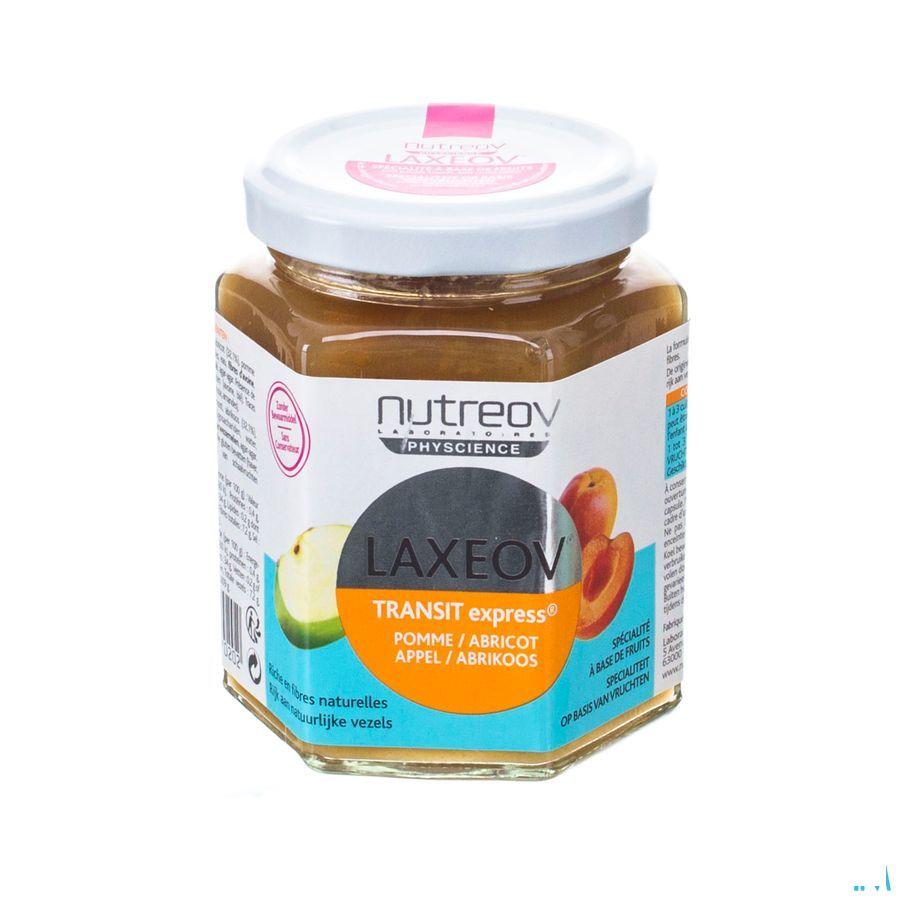 Laxeov Appel-abrikoos Pot 200 gr 