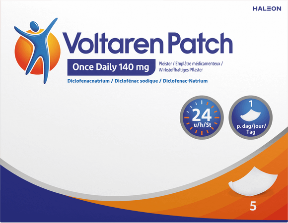 Voltaren Patch 140Mg Once Daily Emplatr.Medic.5