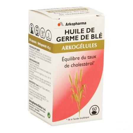 Arkogelules Huile Germes De Ble 60  -  Arkopharma