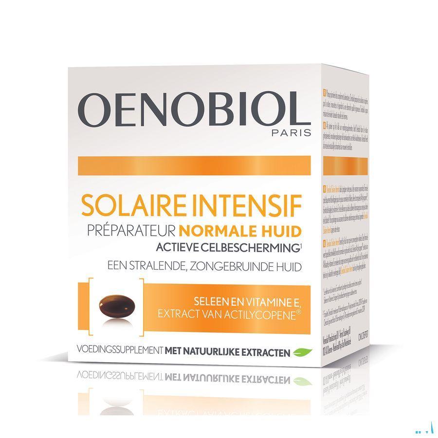 Oenobiol Solaire Intensif Normale Huid 30 Capsule