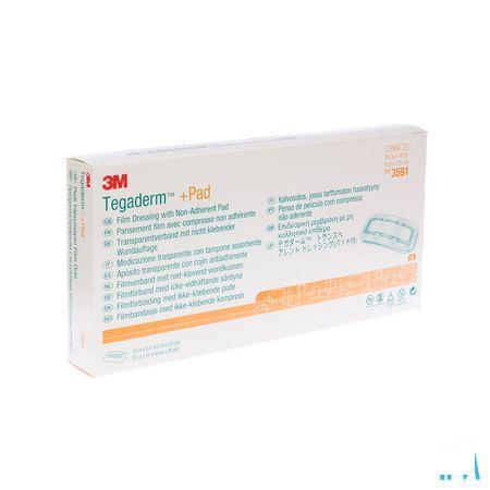 Tegaderm + Pad 3m Transp Steril 9cmx25cm 25 3591  -  3M