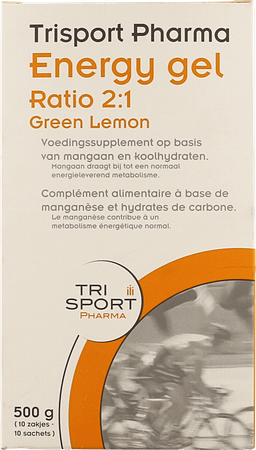 Trisportpharma Ratio 2:1 Energygel Gr. Lem. 10x50 gr  -  Trisport Pharma
