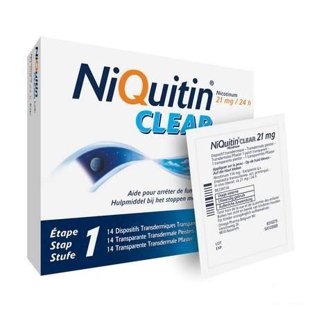 Niquitin Clear Patches 14 X 21 mg