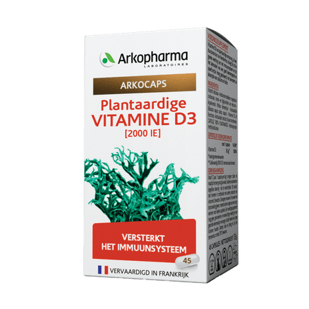 Arkocaps Plantaardige Vitamine D3 Caps 45  -  Arkopharma 