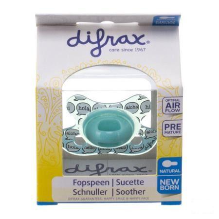 Difrax Fopspeen Natural Newborn  -  Difrax