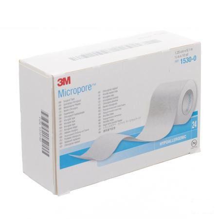 Micropore 3m Hechtpleister 12mmx9,14m Rol 24 1530  -  3M