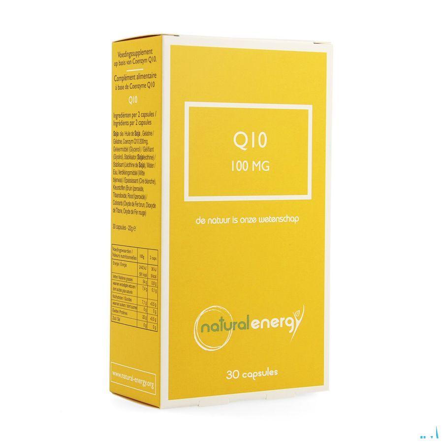 Q10 Energy 100 mg Natural Energy Capsule 30