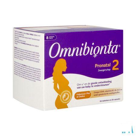 Omnibionta Pronatal 2 Zwanger 8weken Tabl 56+Caps 56