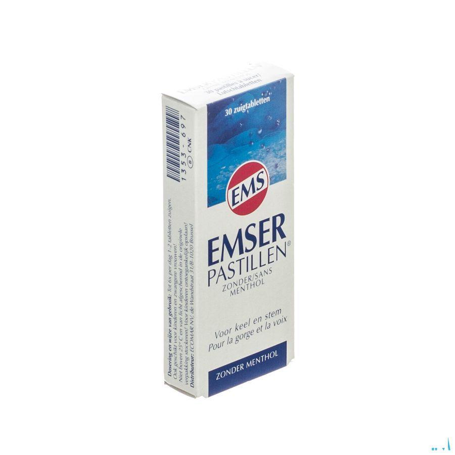 Emser Pastille Zonder Menthol 30
