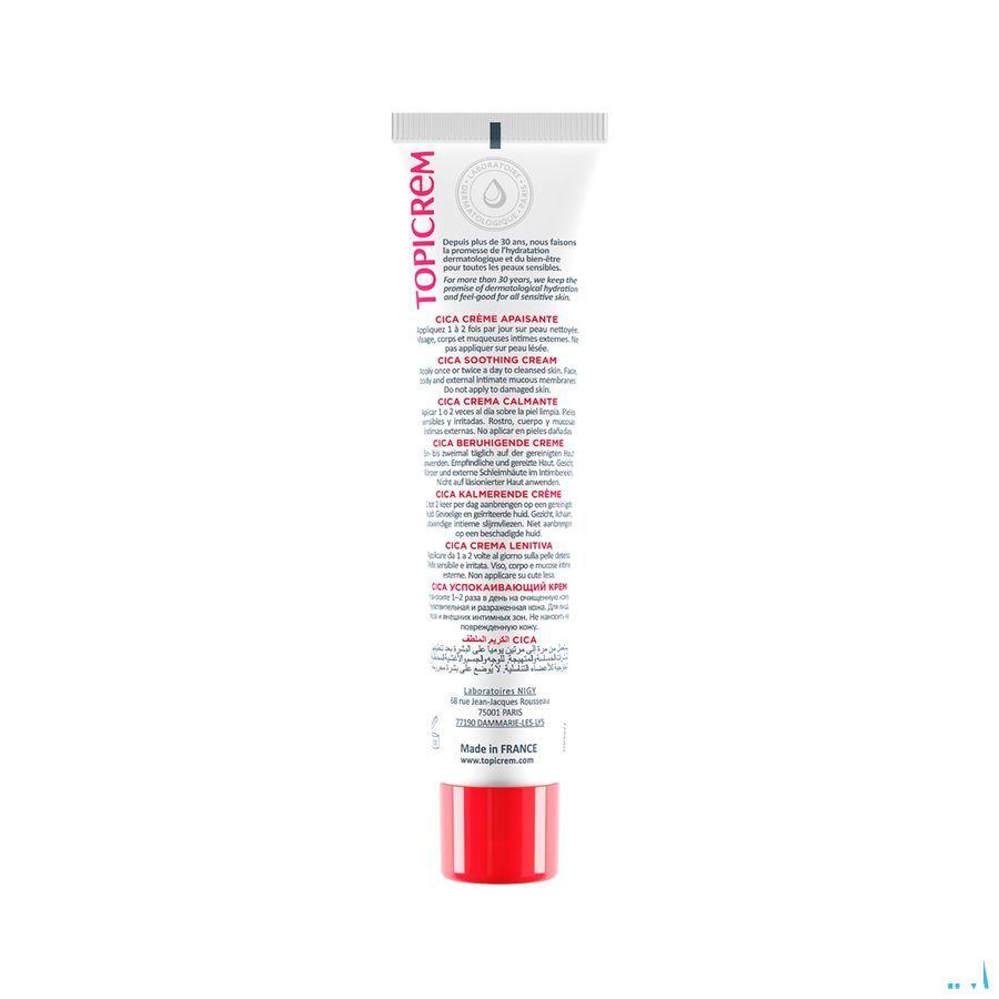 Topicrem Cica Creme Apaisante Tube 40 ml