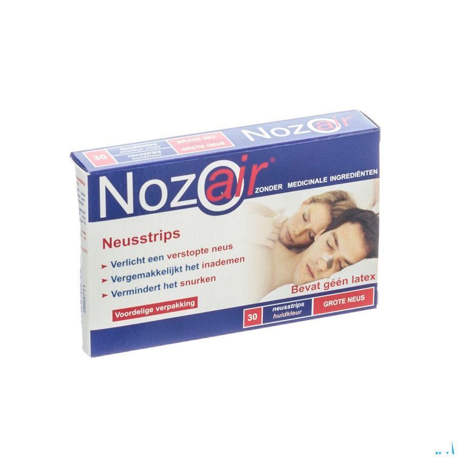 Nozoair Bandelette Nasale Grand Nez 30