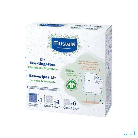 Mustela Ch Mon 1Er Kit Eco Lingettes 10