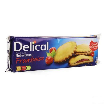 Delical Nutra Cake Framboos 3x135 Gr Nm  -  Bs Nutrition