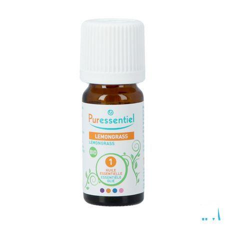 Puressentiel Eo Lemongrass Bio Essentiele Olie 10 ml  -  Puressentiel