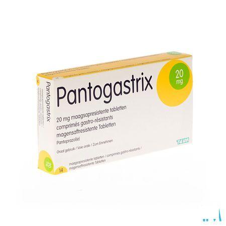 Pantogastrix Teva 20 mg Comprimes Gastro Resist 14x20 mg 