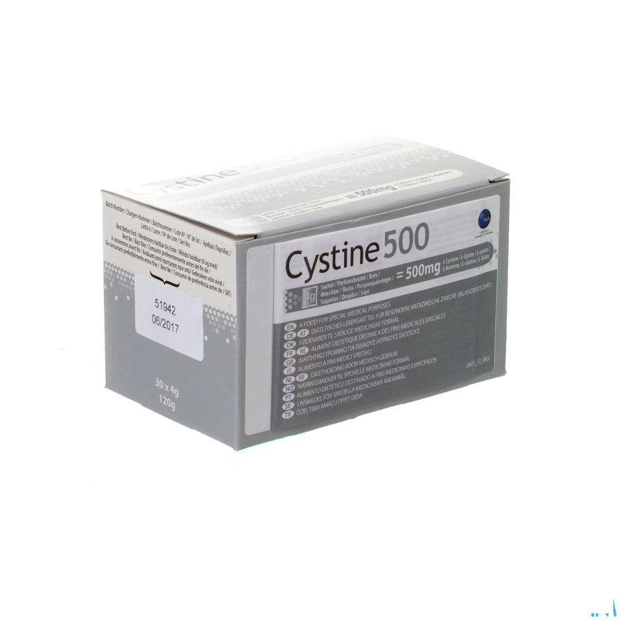 Cystine 500 Poudre Sachet 30x4g 