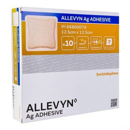 Allevyn Ag Adhesive Ster 12,5X12,5Cm 10 66800076  -  Smith Nephew