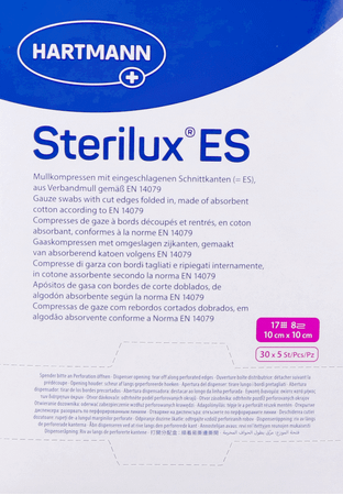Sterilux Es Compresse Sterile 8Pl 10,0X10,0Cm 30X5 4008604  -  Hartmann