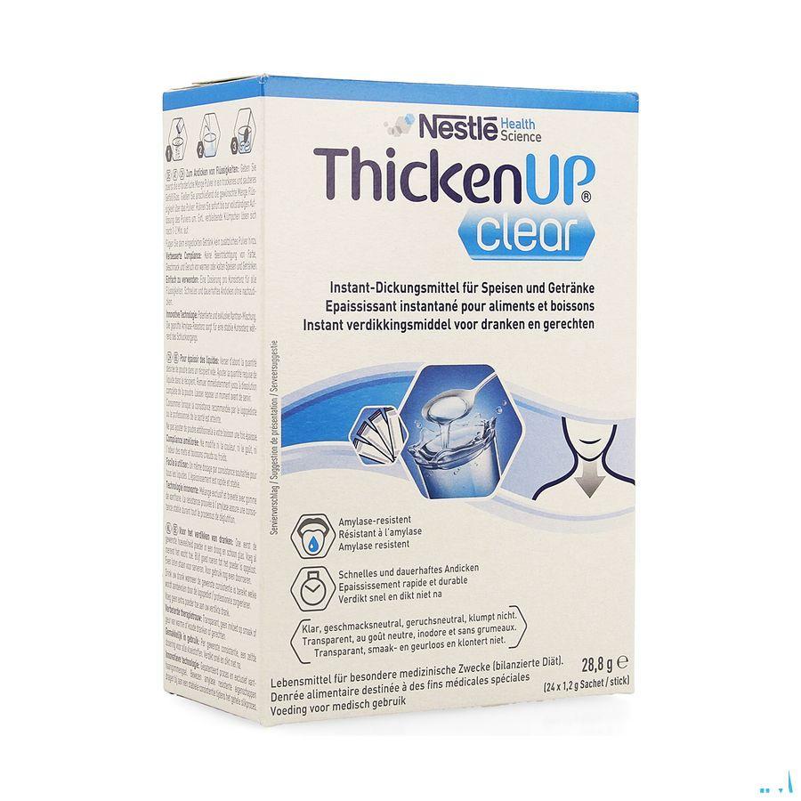Thickenup Clear Zakjes 24x1,2g  -  Nestle