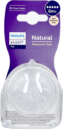 Philips Avent Natural 3.0 Zuigspeen 6M+ T5 1