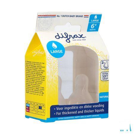 Difrax Flessenspeen Natural Large 673  -  Difrax