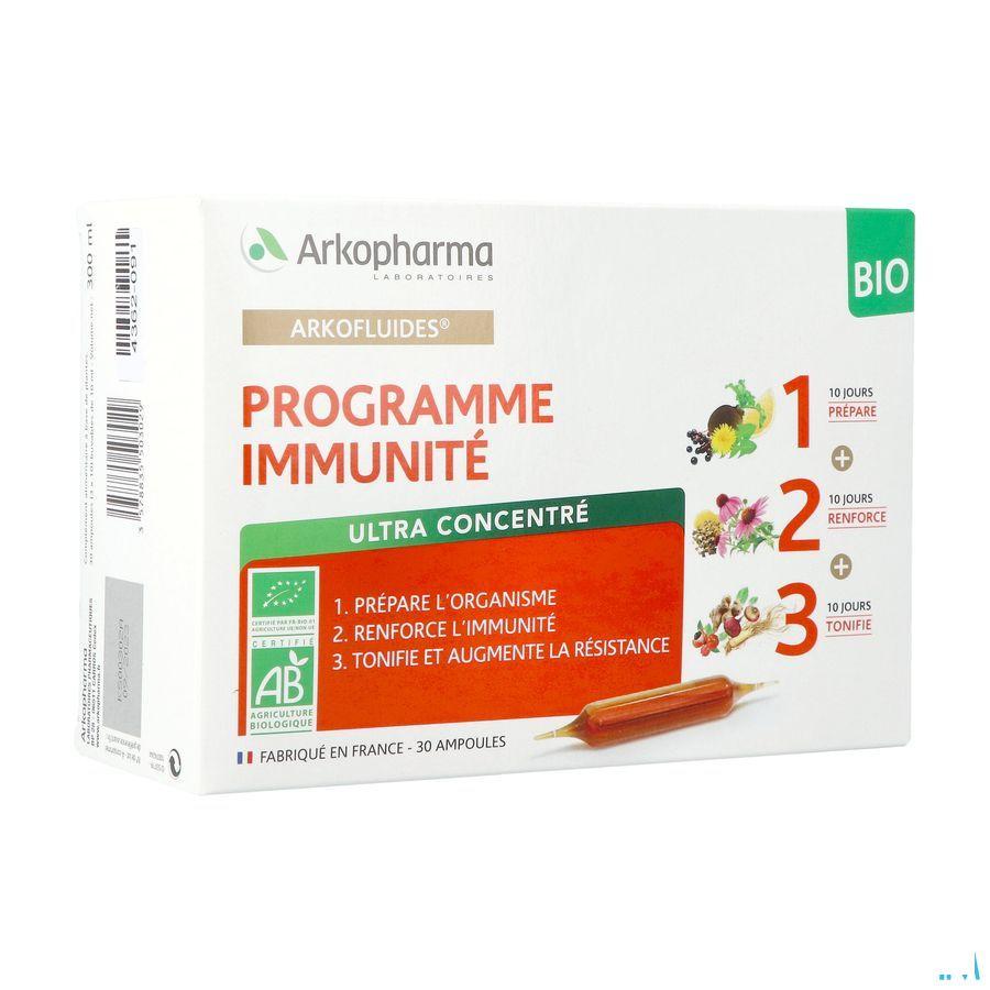 Arkofluides Immuniteitsprogramma Amp 30X10 ml  -  Arkopharma