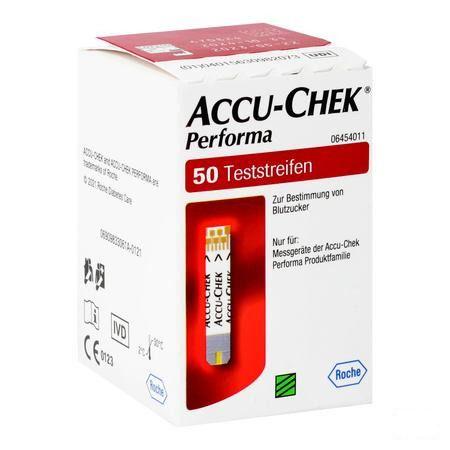 Accu Chek Performa Strips 50 06454011031  -  Roche Diagnostics