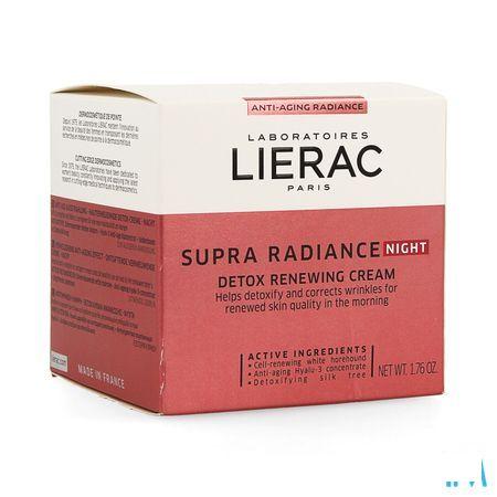Lierac Supra Radiance Creme Nuit Pot 50 ml
