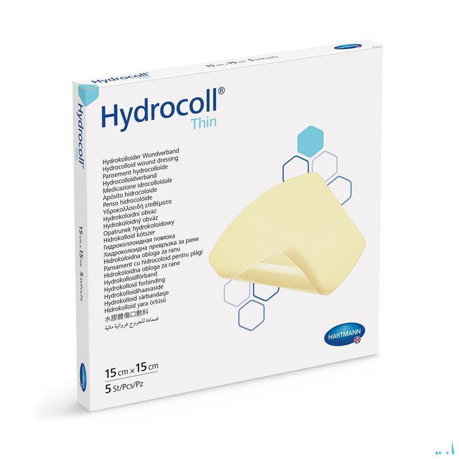 Hydrocoll Thin 15x15cm 5 9007602  -  Hartmann
