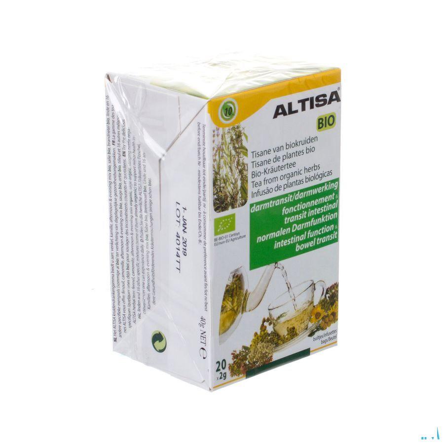 Altisa Tisane Mix Stoelgang Bio Filters 20 X 2g  -  Dieximport