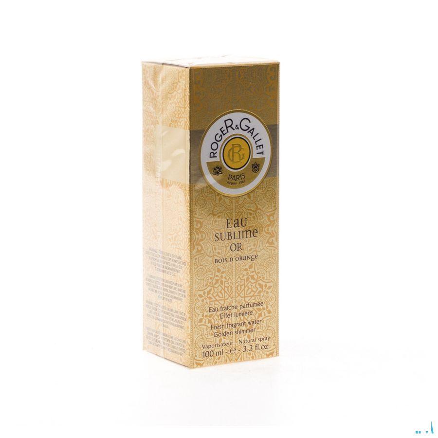 Roger & gallet Bois Orange Eau Sublime Or 100 ml