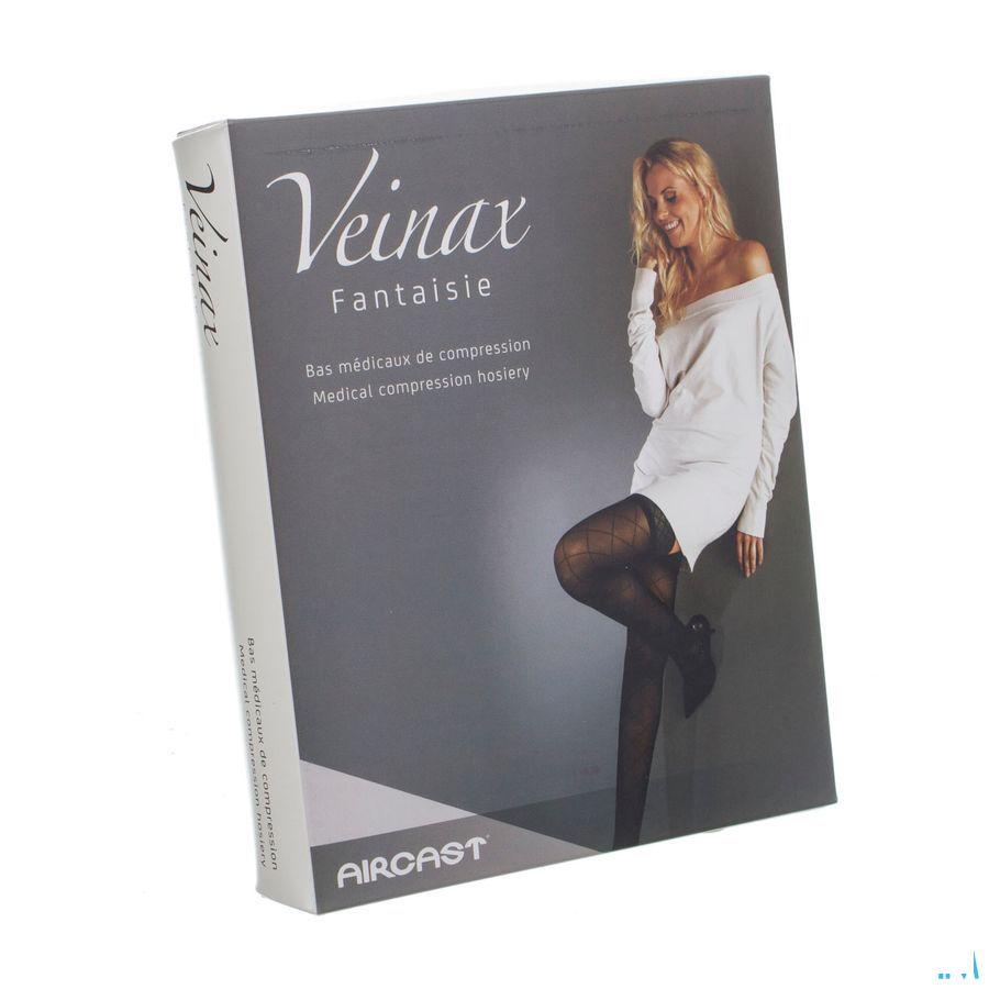Veinax Panty Kleine Diamant 2 Lang Zwart Maat 2