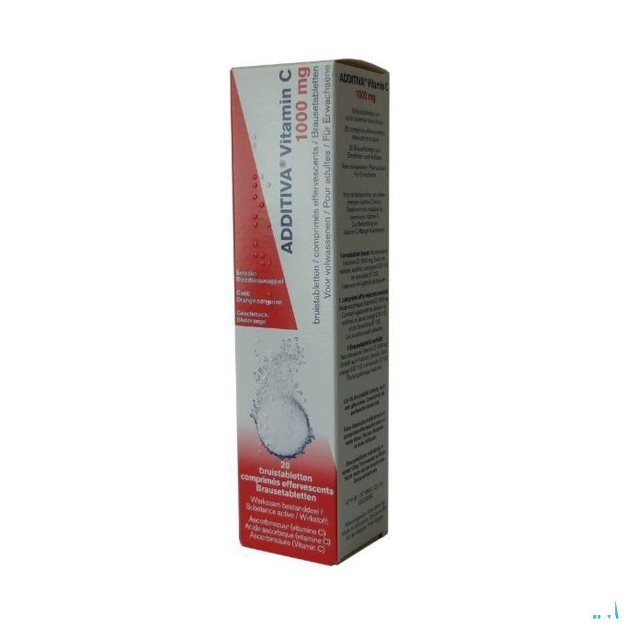 Additiva Vitamin C 1000 mg Bruistabletten 20